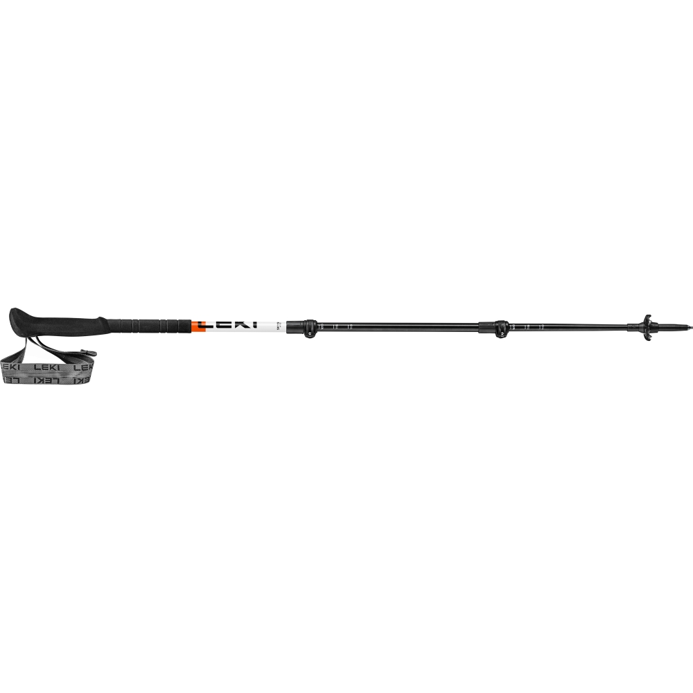 Leki Skysolo White/Black/Neonorange LT65620281 wandelstokken en gamaschen online bestellen bij Kathmandu Outdoor & Travel