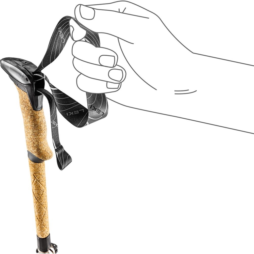 Leki Leki Makalu FX Carbon Compact LT65620622 wandelstokken en gamaschen Leki Makalu FX Carbon Compact Naturalcarbon/Greygreen/White LT65620622 wandelstokken en gamaschen online bestellen bij Kathmandu Outdoor & Travel