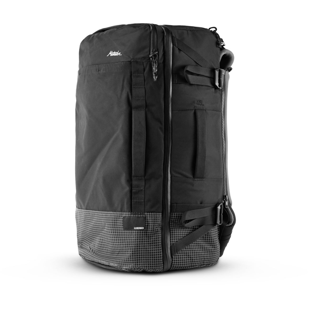 Matador Matador GlobeRider45 Travel Backpack MATGR45001BK reistassen Matador GlobeRider45 Travel Backpack Black MATGR45001BK reistassen online bestellen bij Kathmandu Outdoor & Travel