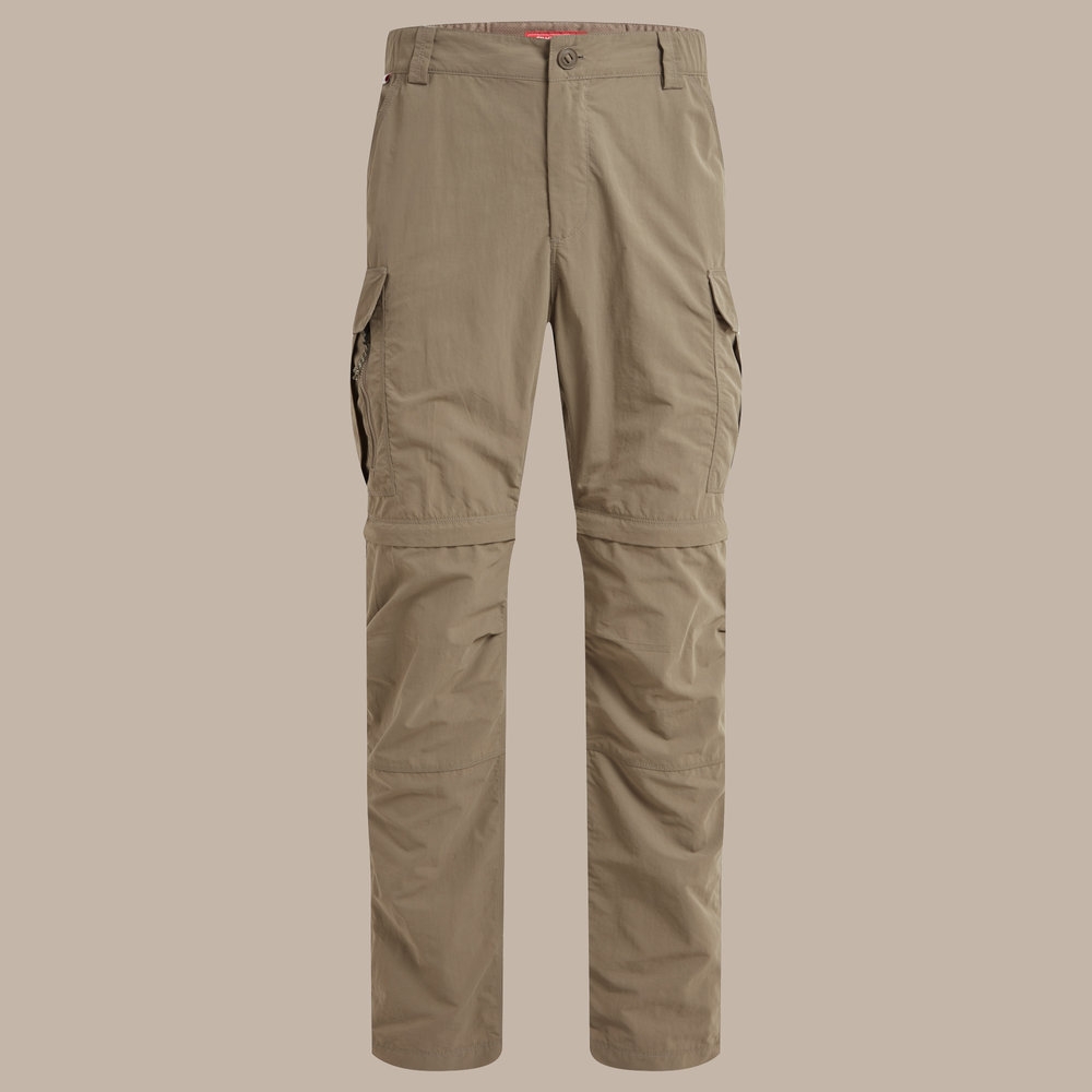Craghoppers Craghoppers NosiLife Convertible Cargo Trouser III CMJ649-62A broeken Craghoppers NosiLife Convertible Cargo Trouser III Pebble CMJ649-62A broeken online bestellen bij Kathmandu Outdoor & Travel