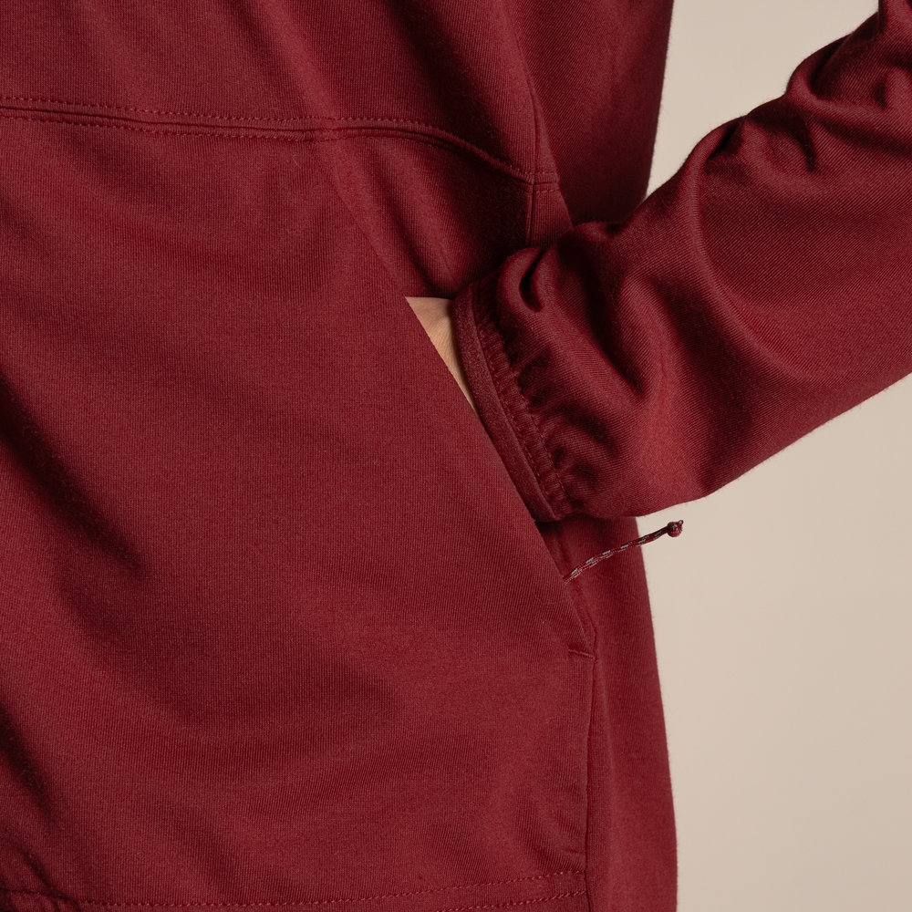 Craghoppers NosiLife Aya Hooded Jacket Women's Riad Red CWT1418-1S4 fleeces en truien online bestellen bij Kathmandu Outdoor & Travel