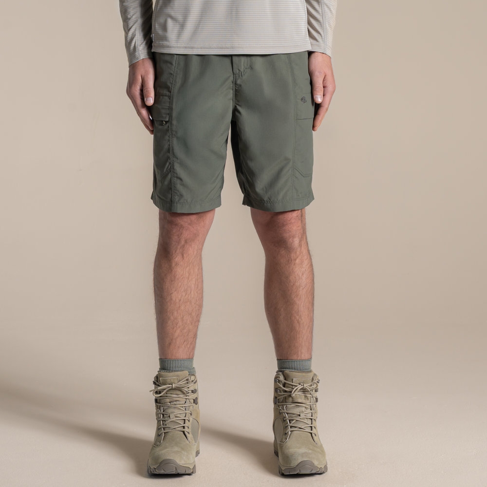 Craghoppers NosiLife Kadin Cargo Short Dark Sage CMJ670-1CG broeken online bestellen bij Kathmandu Outdoor & Travel