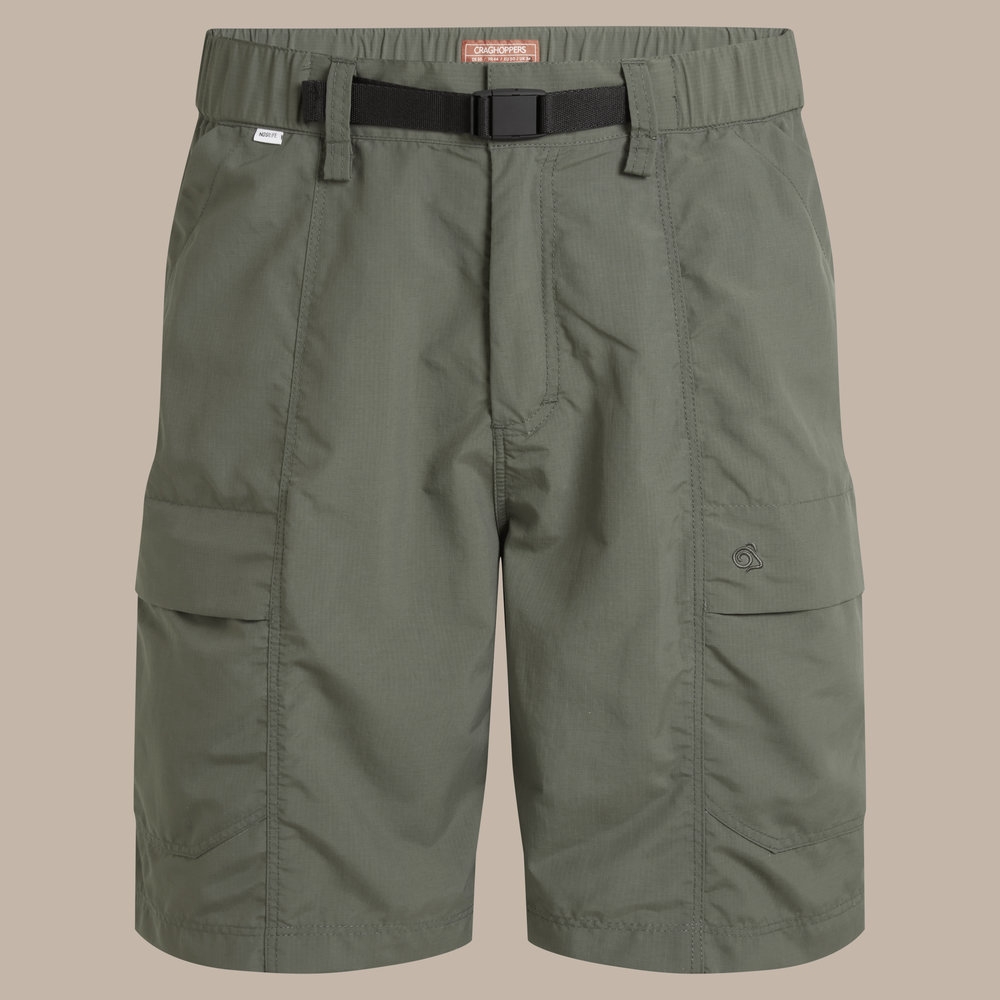 Craghoppers NosiLife Kadin Cargo Short Dark Sage CMJ670-1CG broeken online bestellen bij Kathmandu Outdoor & Travel