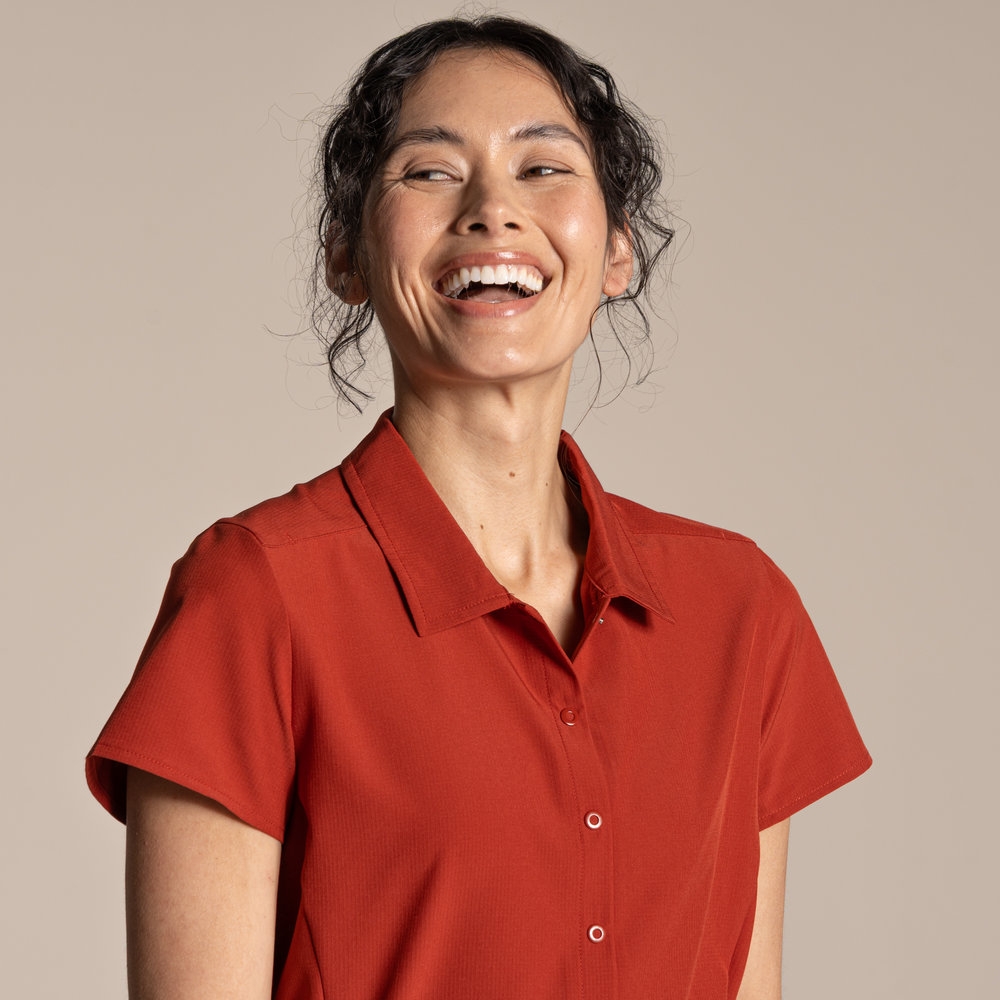 Craghoppers NosiLife Pro Dress IV Women's Cinnabar CWD049-1S6 jurken en rokken online bestellen bij Kathmandu Outdoor & Travel