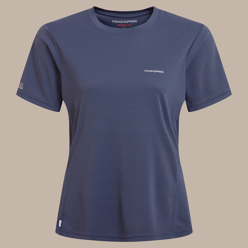 Craghoppers Craghoppers NosiLIfe SolarShield+ Short Sleeved T-Shirt CWT1413-H03 shirts en tops Craghoppers NosiLIfe SolarShield+ Short Sleeved T-Shirt Anthracite CWT1413-H03 shirts en tops online bestellen bij Kathmandu Outdoor & Travel