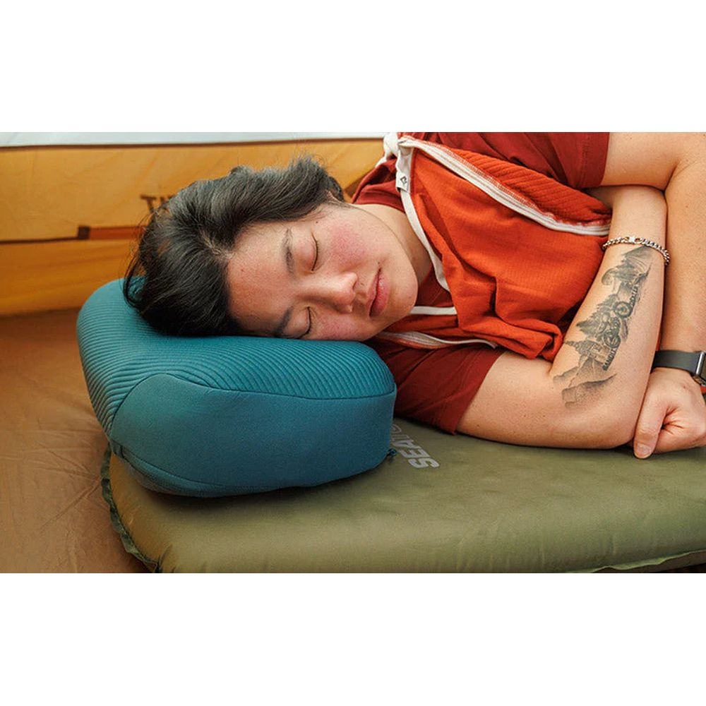 Sea to Summit Memory Lux Pillow Large Mediterranea 45505 slaapzakken online bestellen bij Kathmandu Outdoor & Travel