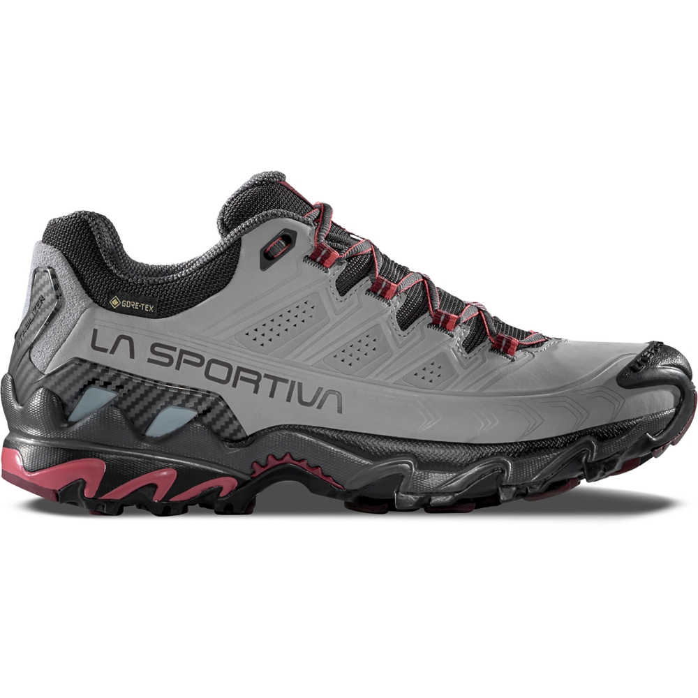 La Sportiva Ultra Raptor II Leather Woman GTX Cloud/Redwood ZFHS131G07R25 wandelschoenen dames online bestellen bij Kathmandu Outdoor & Travel