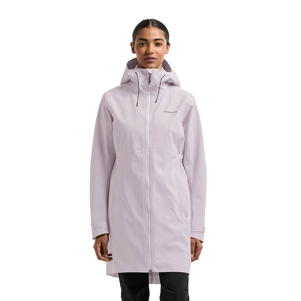 Didriksons Bea Parka 6 Women's Sunrise Mist 506292-I05 jassen online bestellen bij Kathmandu Outdoor & Travel