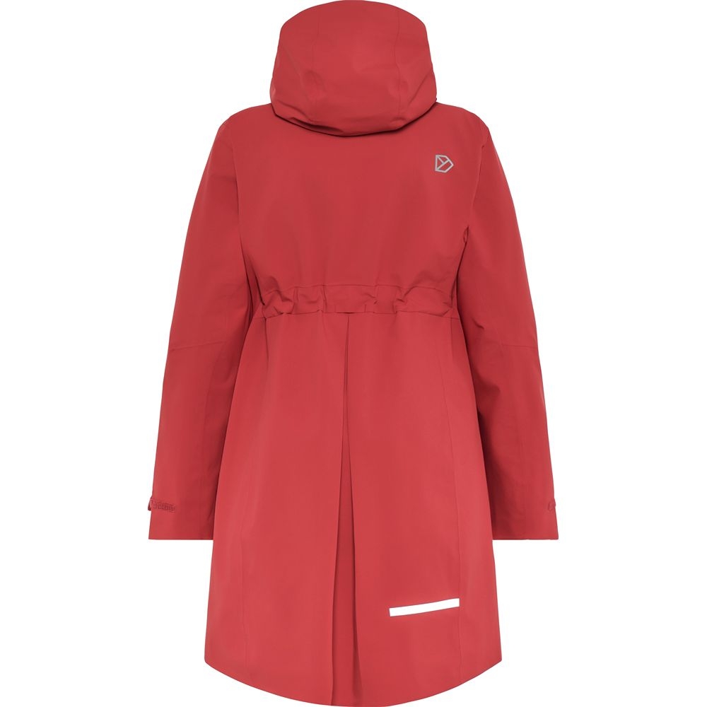 Didriksons Bea Parka 6 Women's Spring Red 506292-J15 jassen online bestellen bij Kathmandu Outdoor & Travel
