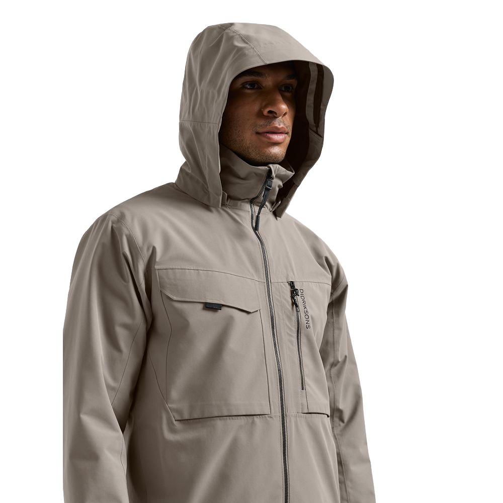 Didriksons Aston Usx Jkt 5 Ash Brown 505248-F04 jassen online bestellen bij Kathmandu Outdoor & Travel