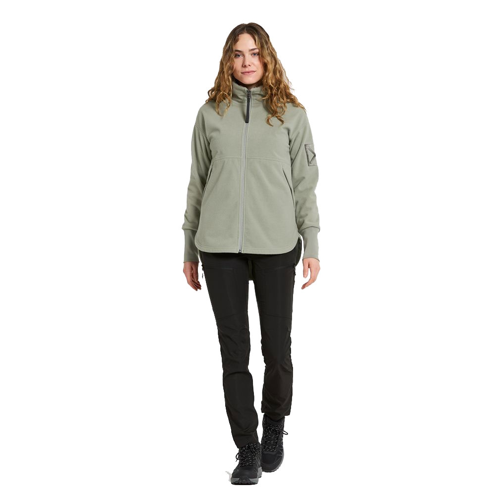 Didriksons Ronja Fullzip Women's Wilted leaf 505662-H03 fleeces en truien online bestellen bij Kathmandu Outdoor & Travel