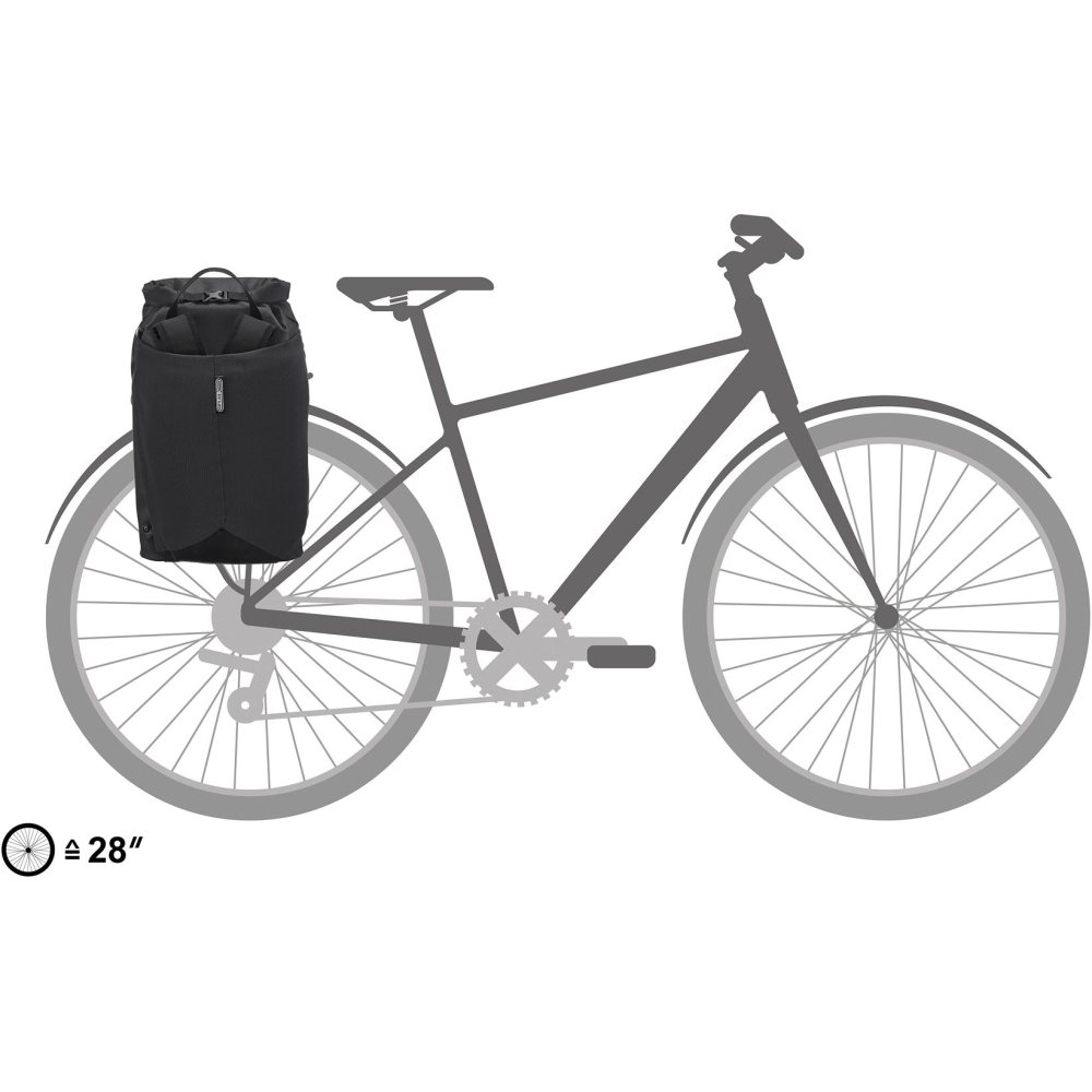 Ortlieb Vario Lite QL2.1 22 L Black OF7759 tassen online bestellen bij Kathmandu Outdoor & Travel