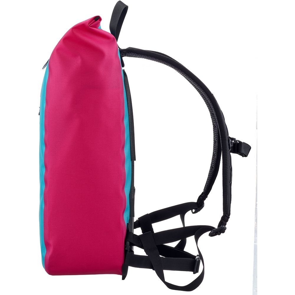 Ortlieb Velocity Lite Cyber 23 L Cyber-Blue/Cyber-Pink OR402019 dagrugzakken online bestellen bij Kathmandu Outdoor & Travel