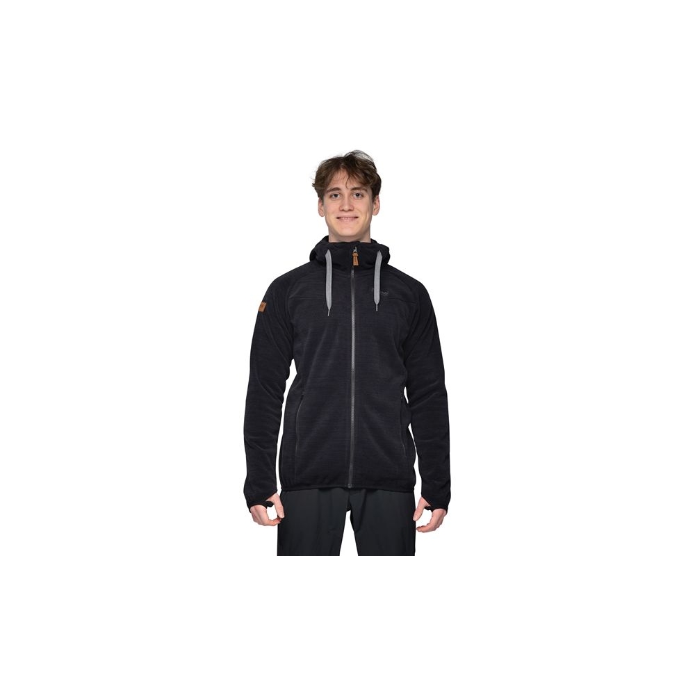 Bergans Hareid Fleece Jacket Black 3027-Black fleeces en truien online bestellen bij Kathmandu Outdoor & Travel