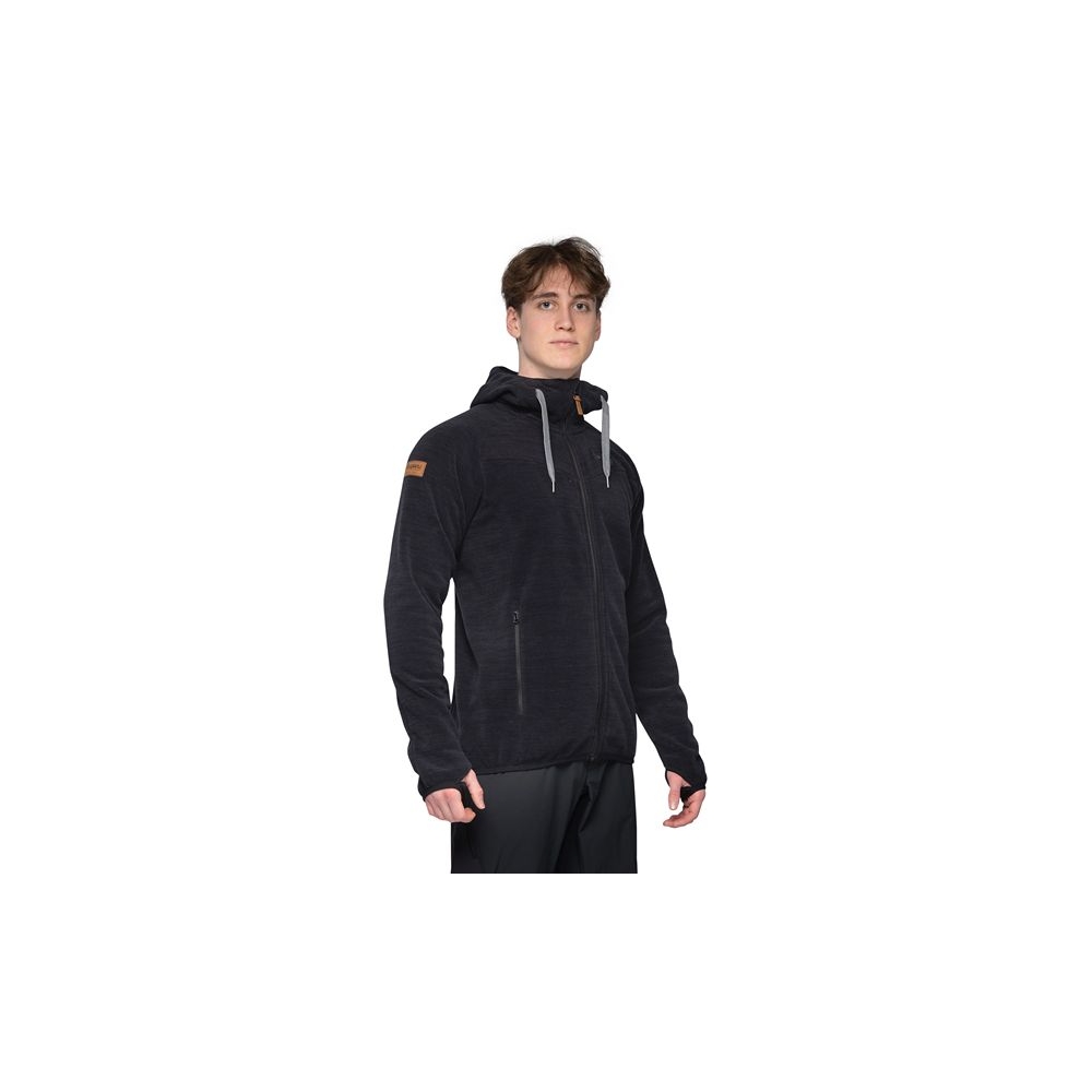Bergans Hareid Fleece Jacket Black 3027-Black fleeces en truien online bestellen bij Kathmandu Outdoor & Travel