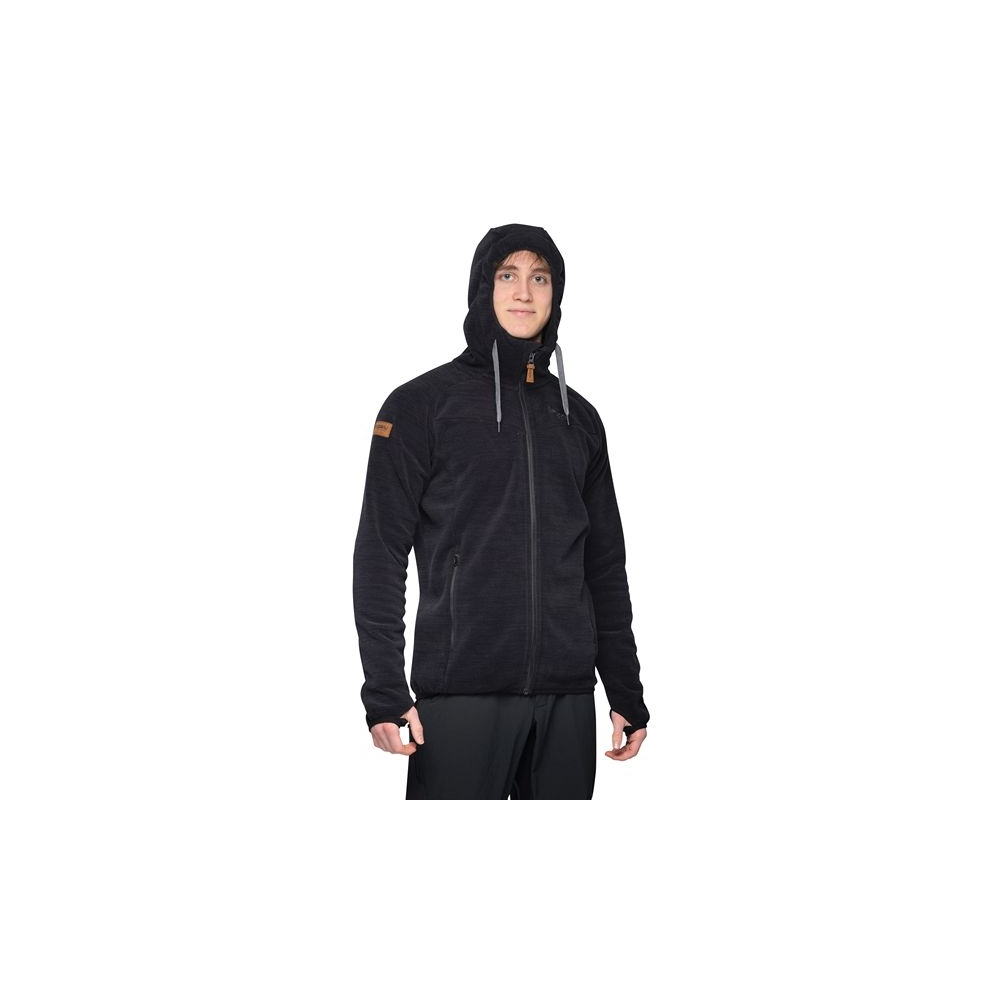 Bergans Hareid Fleece Jacket Black 3027-Black fleeces en truien online bestellen bij Kathmandu Outdoor & Travel