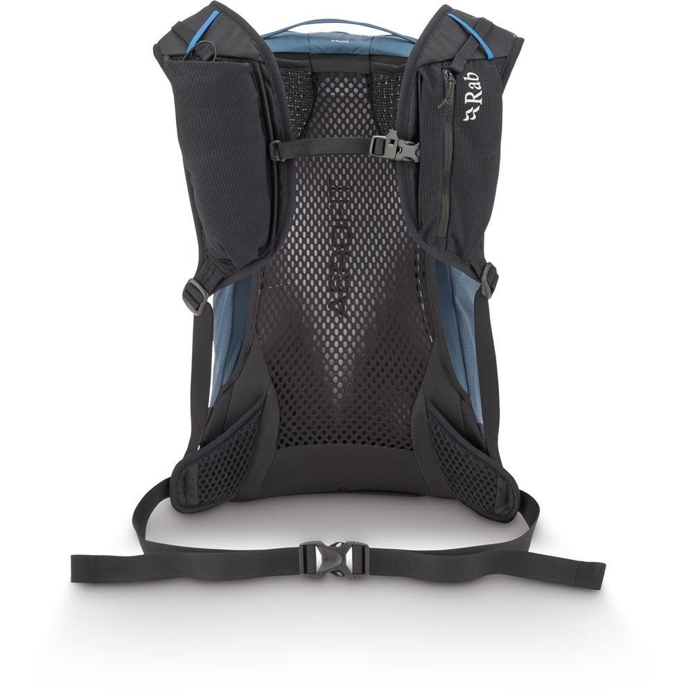 Rab Airox 18 Tempest Blue QAQ-09-TMB dagrugzakken online bestellen bij Kathmandu Outdoor & Travel