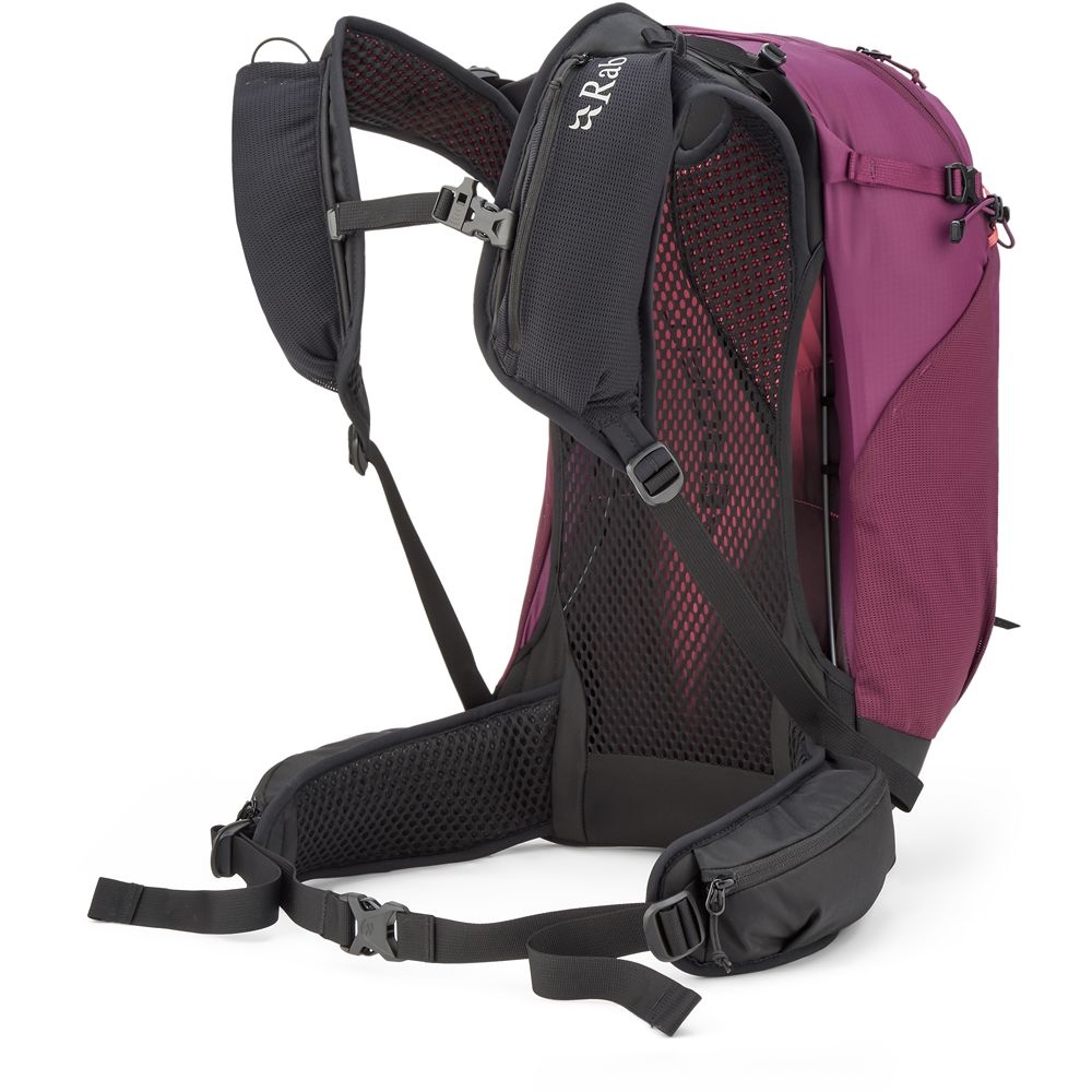 Rab Airox 22ND Mulberry QAQ-11-MUL dagrugzakken online bestellen bij Kathmandu Outdoor & Travel