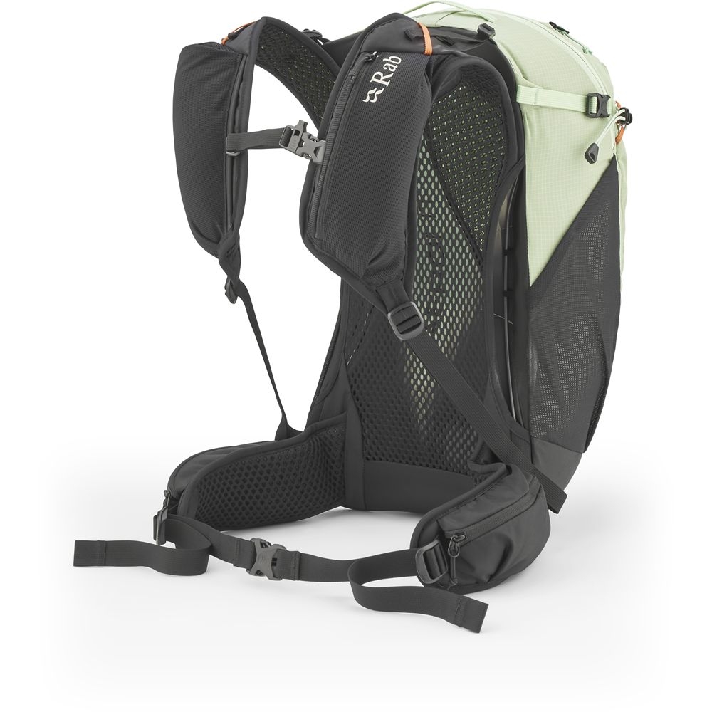 Rab Airox 22ND Fig Green/Black QAQ-11-FGB dagrugzakken online bestellen bij Kathmandu Outdoor & Travel
