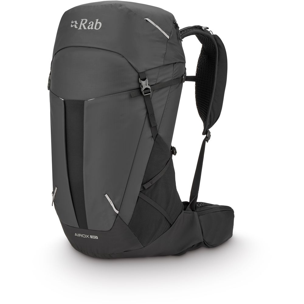 Rab Rab Airox 30 QAQ-14-BLK dagrugzakken Rab Airox 30 Black QAQ-14-BLK dagrugzakken online bestellen bij Kathmandu Outdoor & Travel