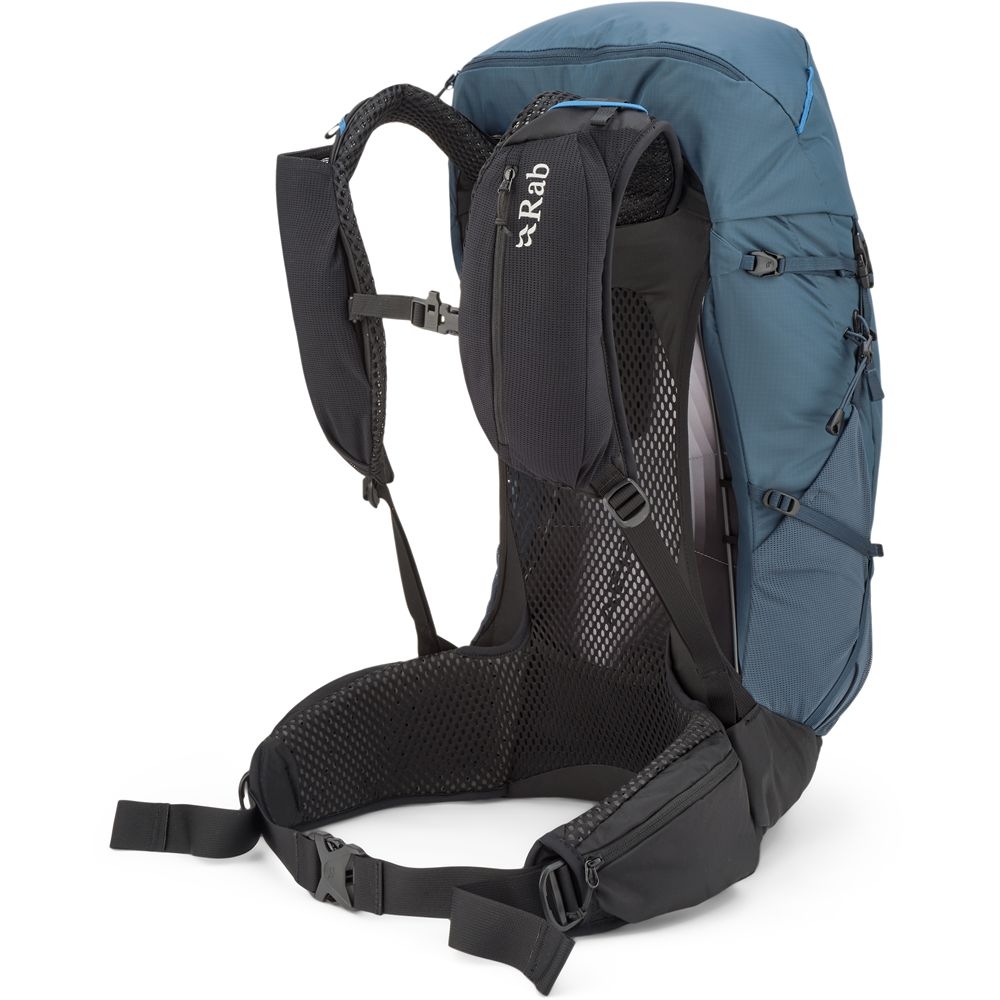 Rab Airox 30 Tempest Blue QAQ-14-TMB dagrugzakken online bestellen bij Kathmandu Outdoor & Travel