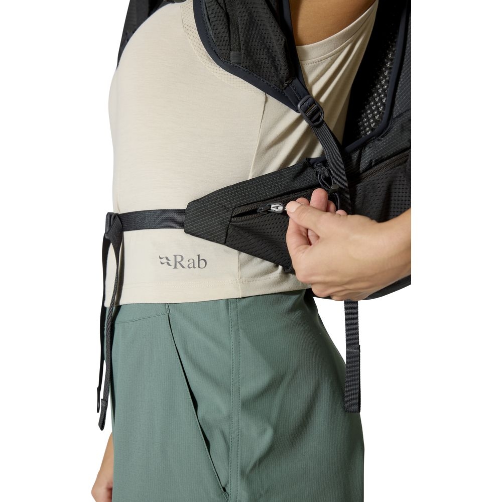 Rab Nitron 12 Anthracite QAP-67-ANT dagrugzakken online bestellen bij Kathmandu Outdoor & Travel