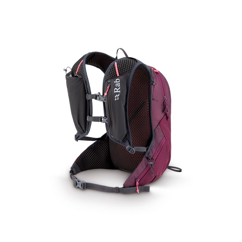 Rab Nitron 12 Mulberry QAP-67-MUL dagrugzakken online bestellen bij Kathmandu Outdoor & Travel