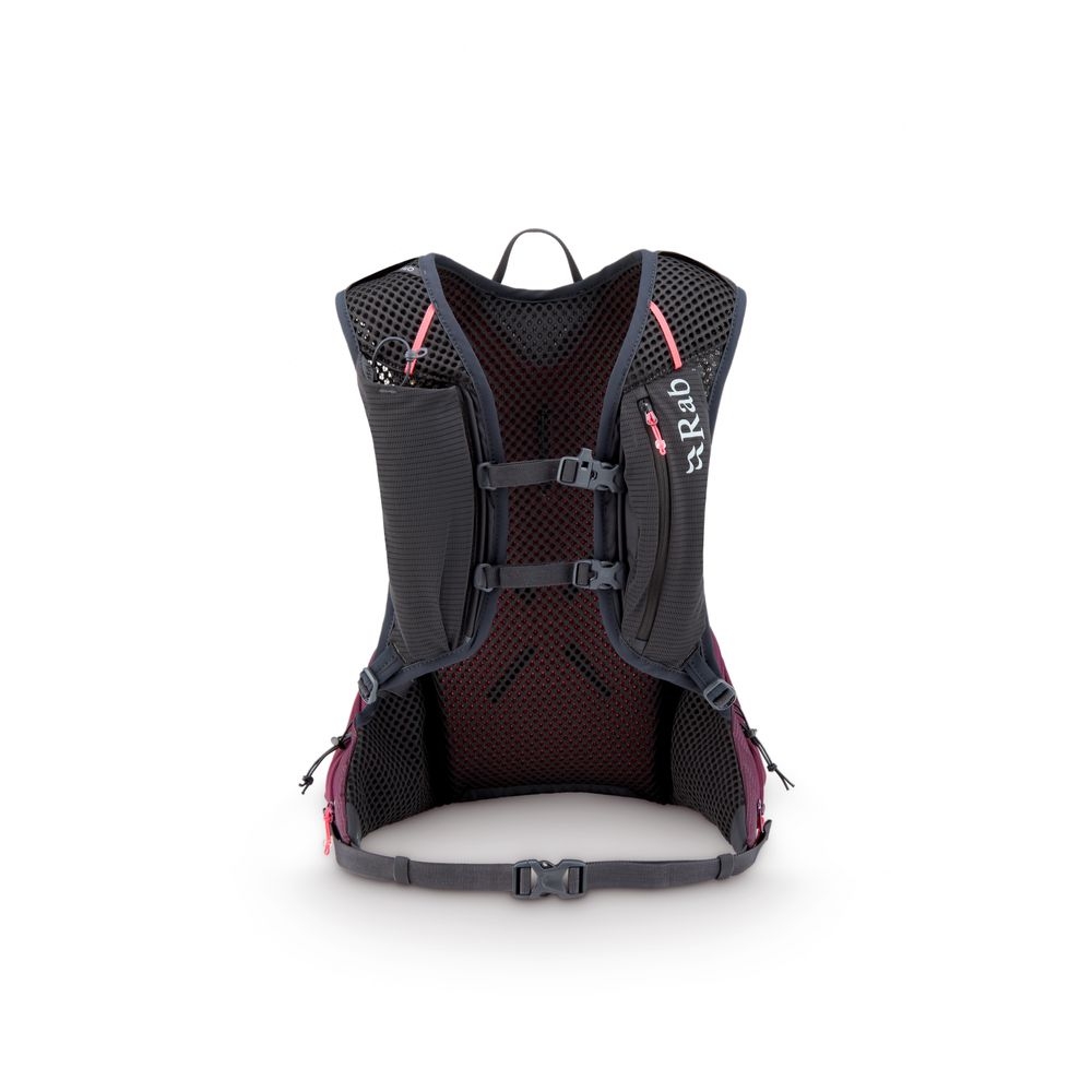 Rab Nitron 12 Mulberry QAP-67-MUL dagrugzakken online bestellen bij Kathmandu Outdoor & Travel