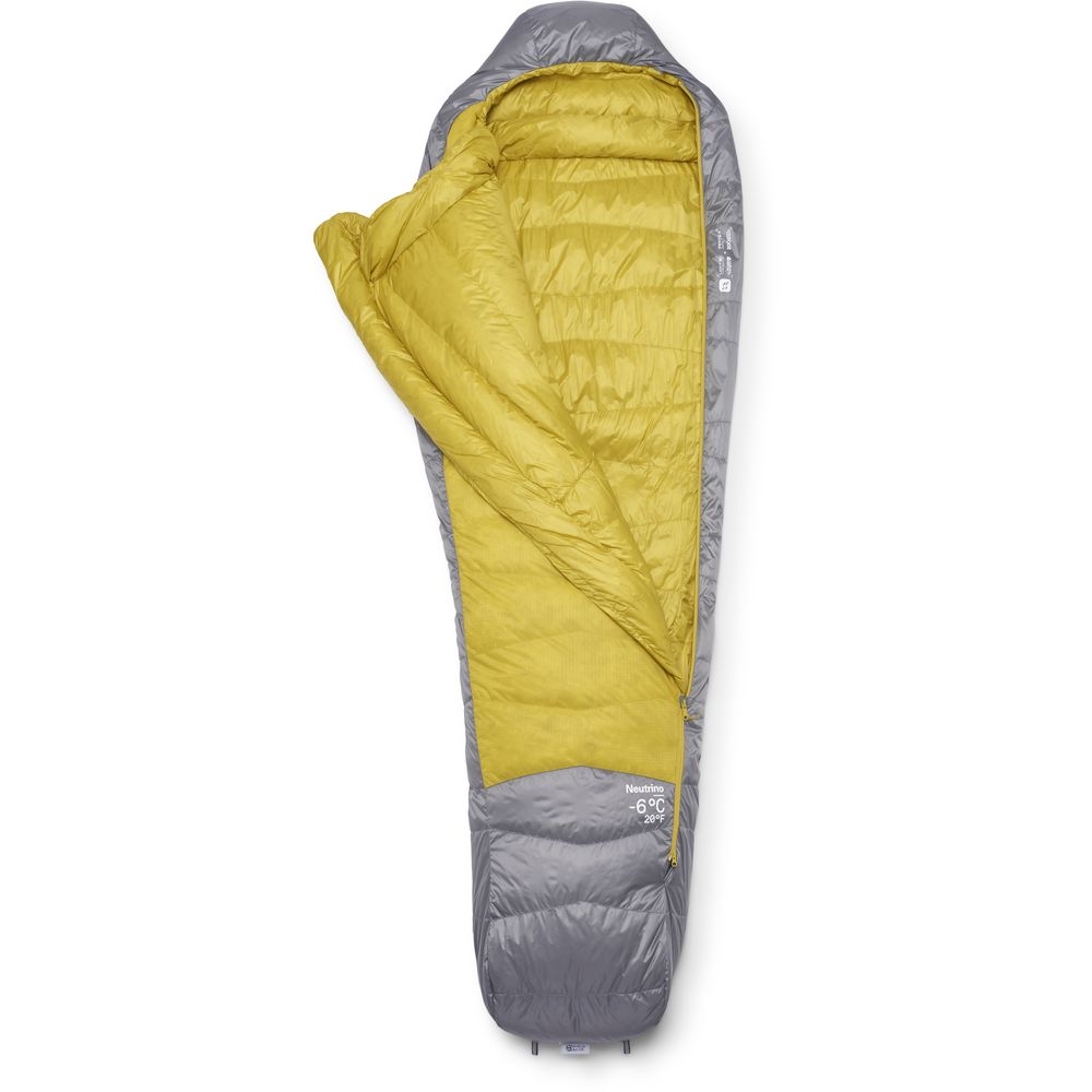 Rab Rab Neutrino -6°C Women's QSN-17-ZDP slaapzakken Rab Neutrino -6°C Women's Zinc/Dark Pollen QSN-17-ZDP slaapzakken online bestellen bij Kathmandu Outdoor & Travel