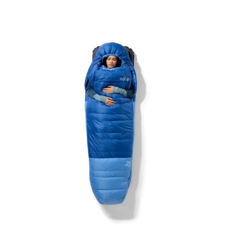 Rab Ascent -12°C Women's Dark Bluebird/Bluebird Rab Ascent -12°C Women's Dark Bluebird/Bluebird