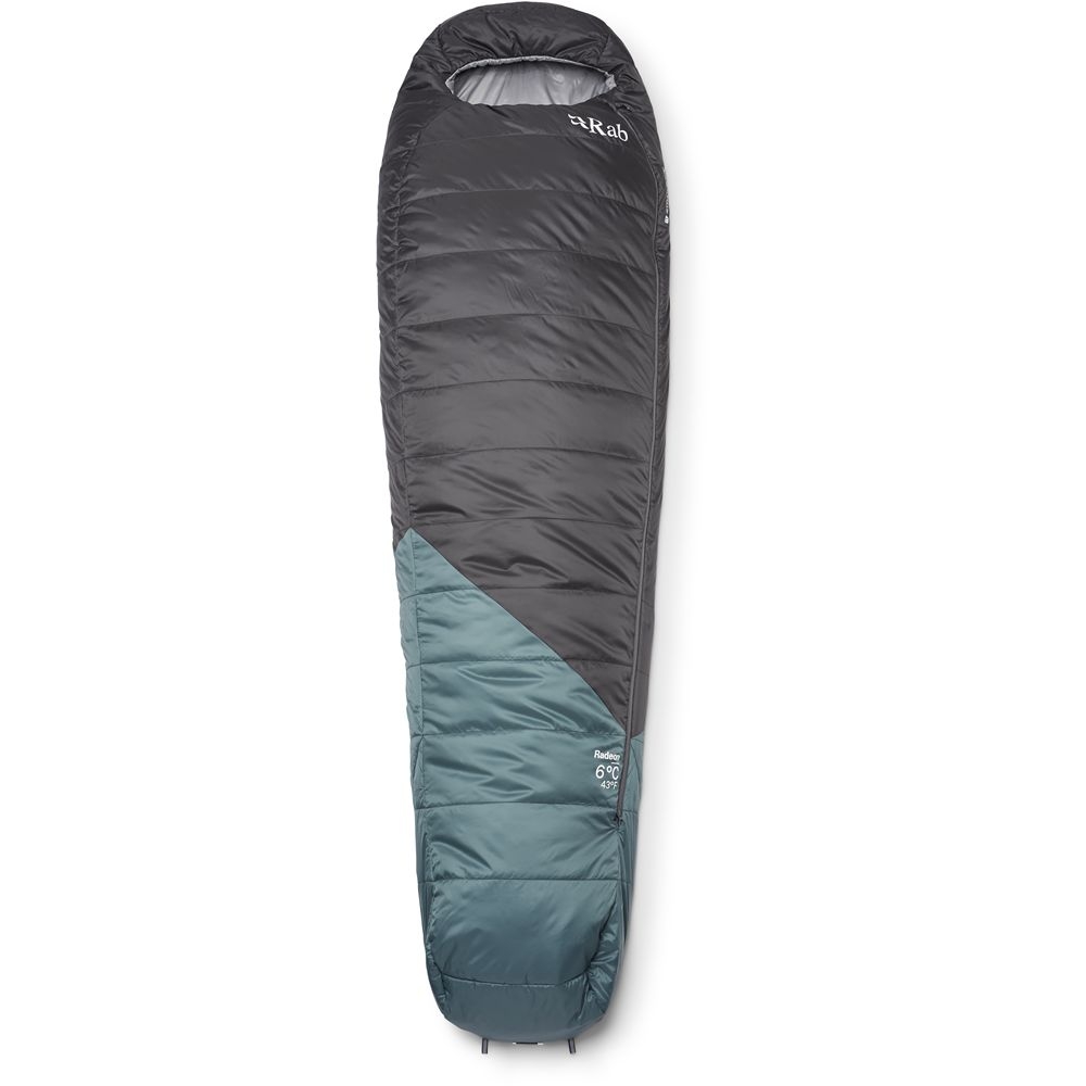 Rab Radeon 6°C Sage/Graphene QSS-20-SGH slaapzakken online bestellen bij Kathmandu Outdoor & Travel