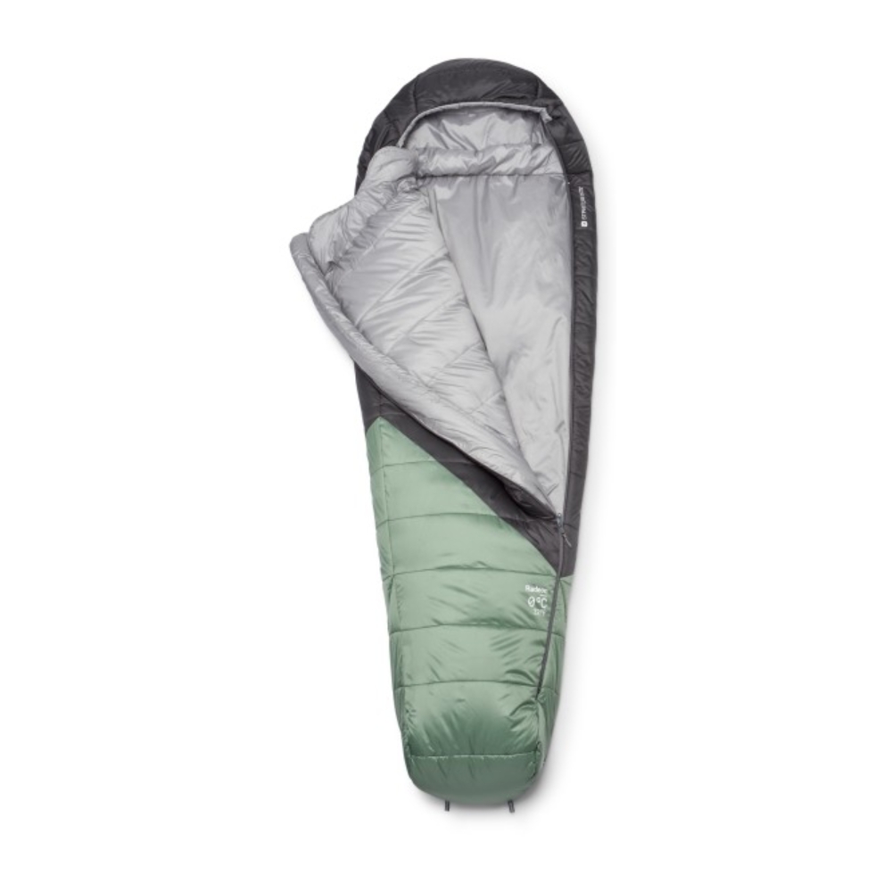 Rab Radeon 0°C Women's Dark Fig Green/Graphene QSS-22-FGH slaapzakken online bestellen bij Kathmandu Outdoor & Travel