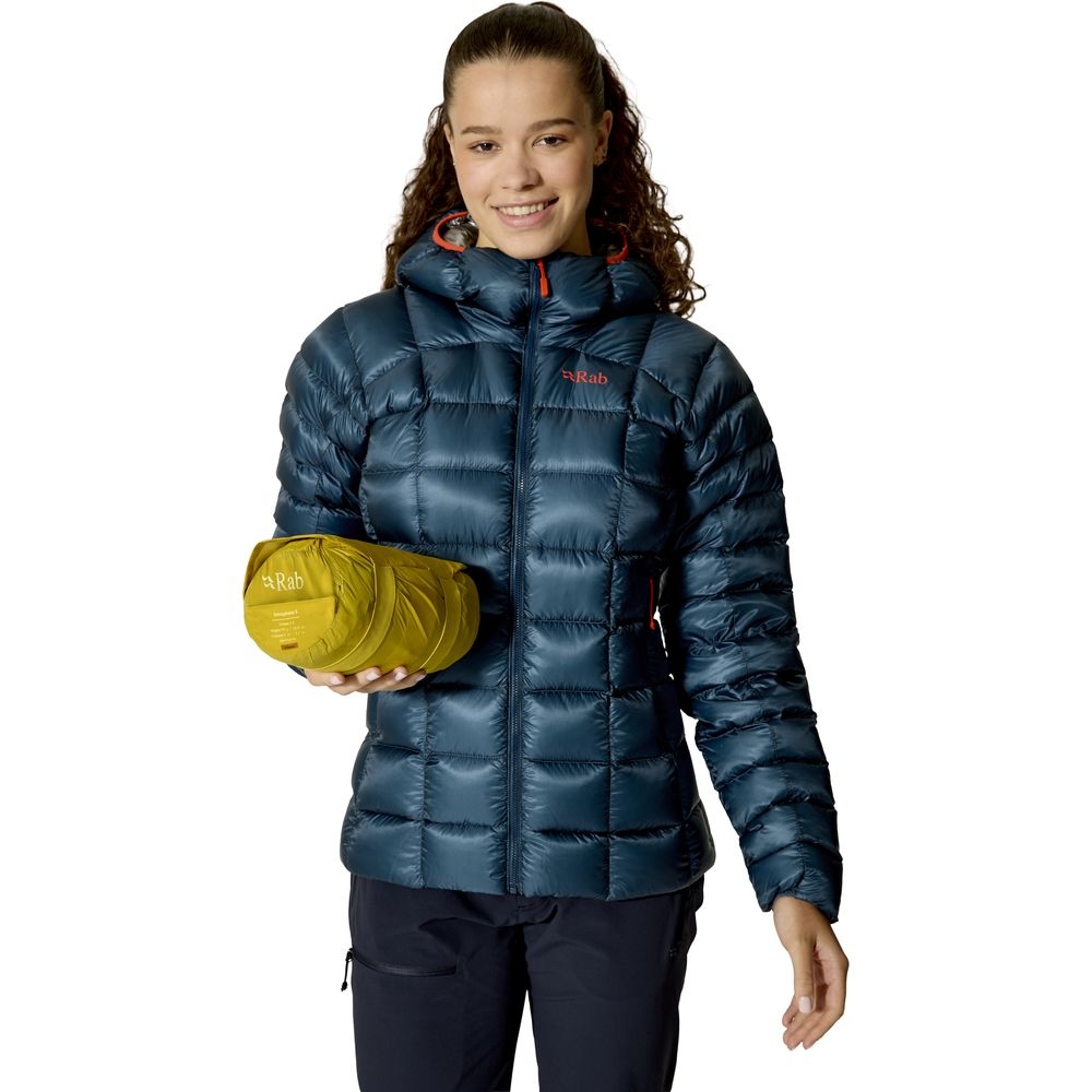 Rab Rab Ionosphere 5 QMA-10-DPL slaapmatjes Rab Ionosphere 5 Dark Pollen QMA-10-DPL slaapmatjes online bestellen bij Kathmandu Outdoor & Travel