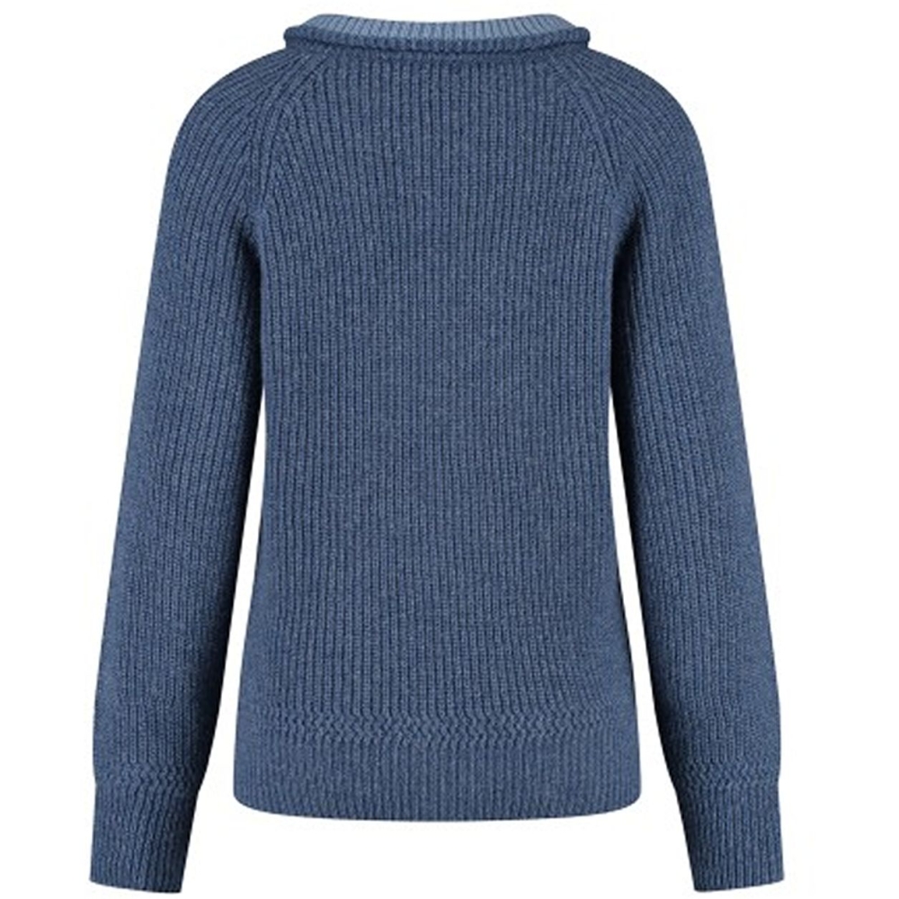 Blue Loop Originals Essential Nautic Cardigan Women's Sea Blue NCA004-24-B033 fleeces en truien online bestellen bij Kathmandu Outdoor & Travel