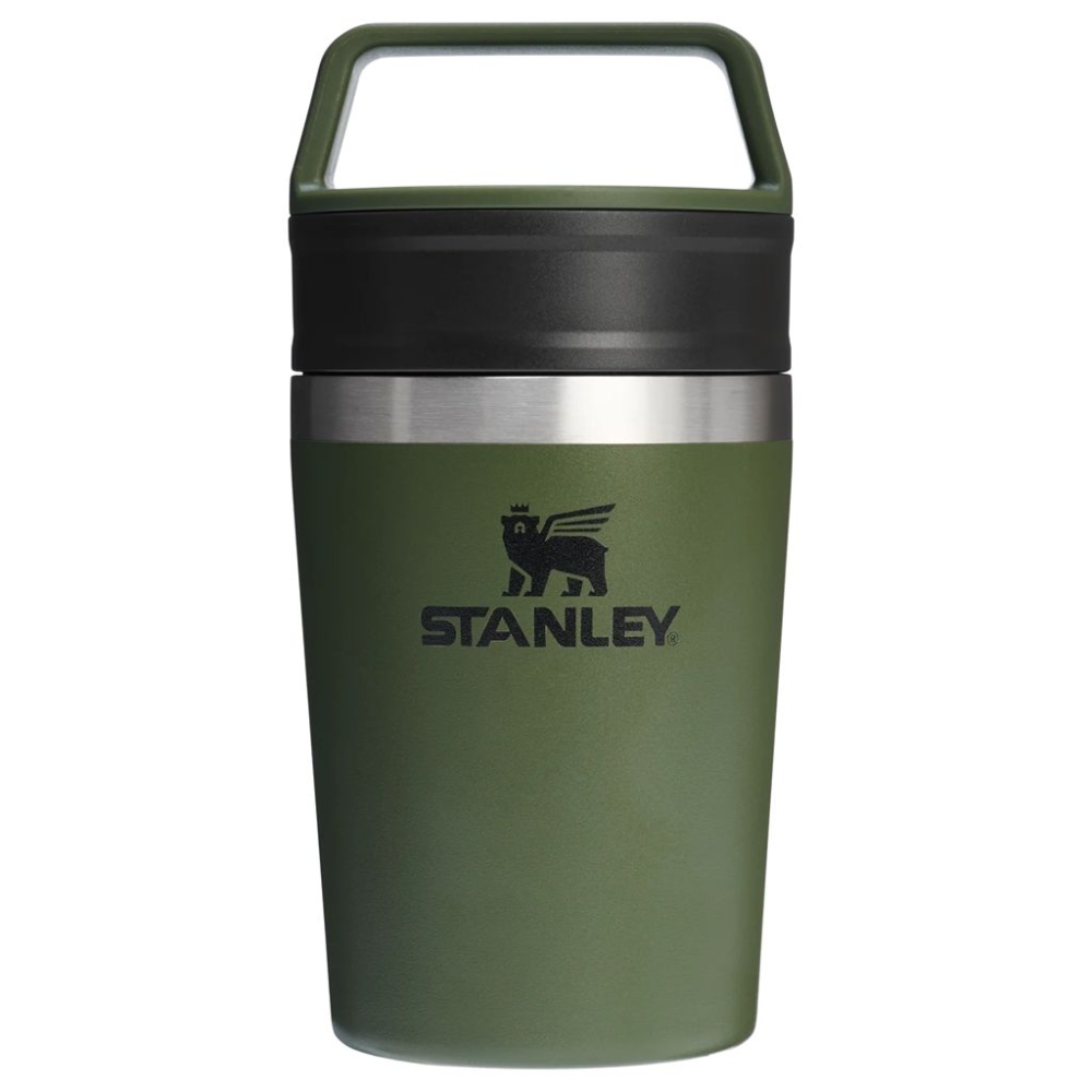 Stanley Stanley The Café-To-Go Travel Mug 10-12079-041 drinkflessen en thermosflessen  Stanley The Café-To-Go Travel Mug Dried Pine 10-12079-041 drinkflessen en thermosflessen online bestellen bij Kathmandu Outdoor & Travel