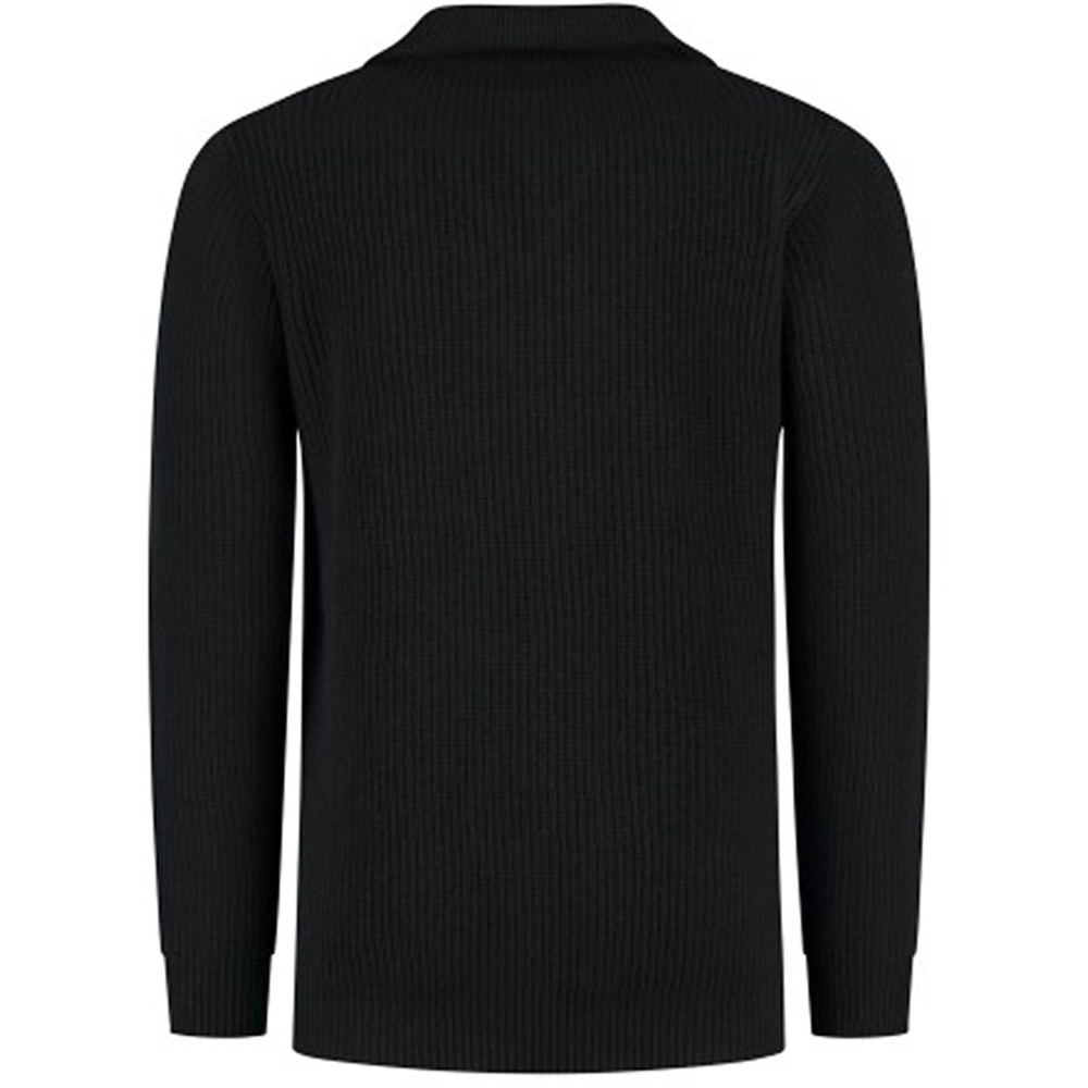Blue Loop Originals Essential Nautic Sweater Black ESN012-24-B001 fleeces en truien online bestellen bij Kathmandu Outdoor & Travel