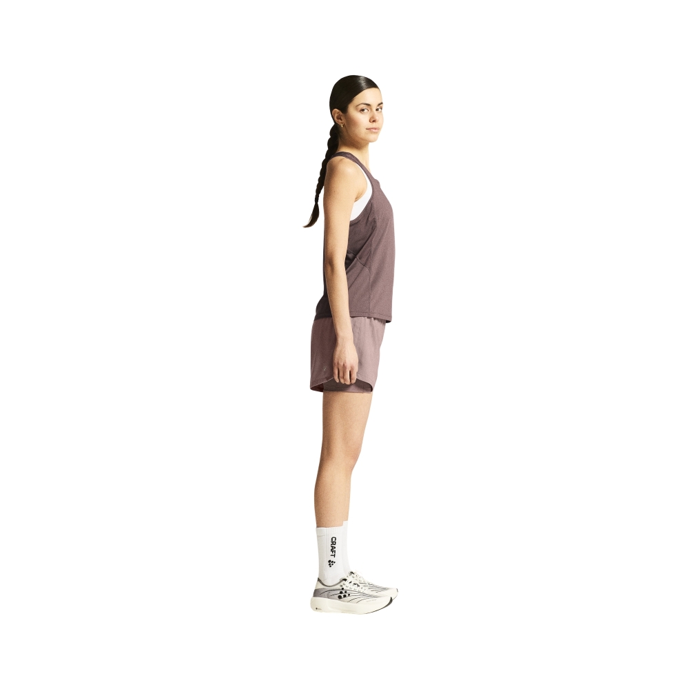Craft Adv Essence Singlet 2 Women's Flint 1914796-7880 shirts en tops online bestellen bij Kathmandu Outdoor & Travel