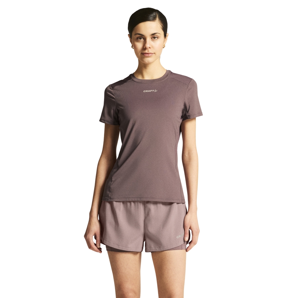 Craft Craft Adv Essence SS Tee 2 Women's 1914798-7880 shirts en tops Craft Adv Essence SS Tee 2 Women's Flint 1914798-7880 shirts en tops online bestellen bij Kathmandu Outdoor & Travel