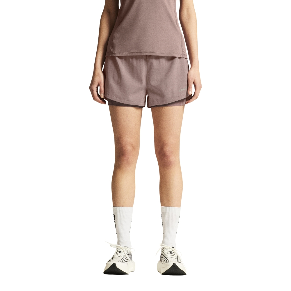 Craft Craft Adv Essence 2-IN-1 Shorts 2 Women's 1915946-7530 broeken Craft Adv Essence 2-IN-1 Shorts 2 Women's Potpurri 1915946-7530 broeken online bestellen bij Kathmandu Outdoor & Travel
