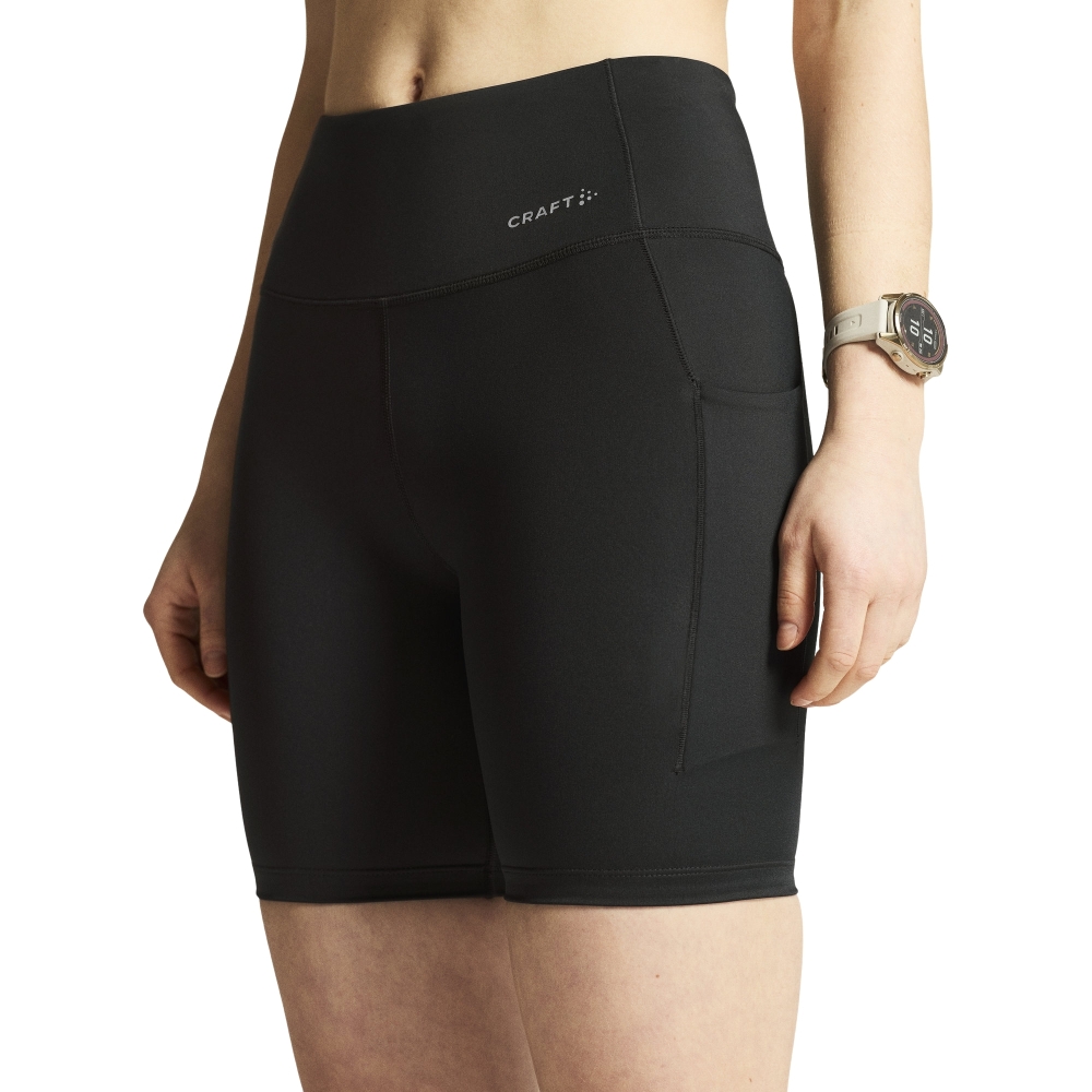 Craft Craft Essence Short Tights Women's C17233-9990 broeken Craft Essence Short Tights Women's Black C17233-9990 broeken online bestellen bij Kathmandu Outdoor & Travel