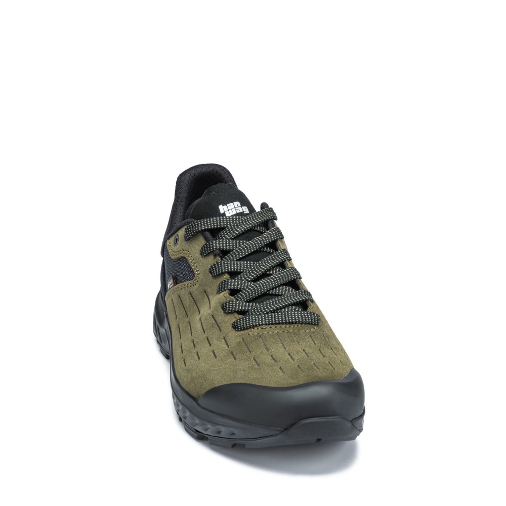 Hanwag Hanwag Kaduro Low GTX 301000-300012 wandelschoenen heren Hanwag Kaduro Low GTX Olive/Black 301000-300012 wandelschoenen heren online bestellen bij Kathmandu Outdoor & Travel