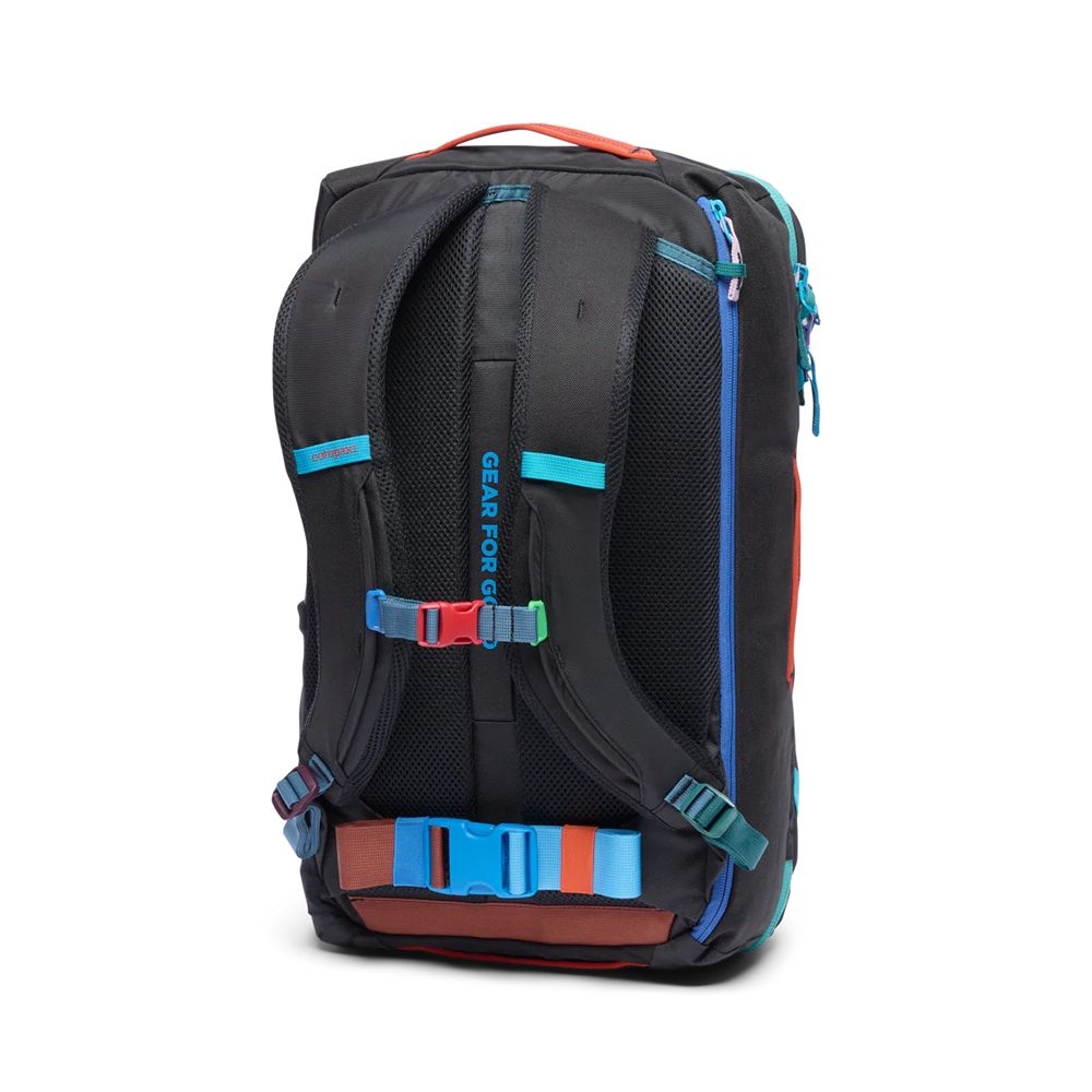Cotopaxi Allpa 28L Travel Pack Del Dia Dark A28-F25-DDD reistassen online bestellen bij Kathmandu Outdoor & Travel