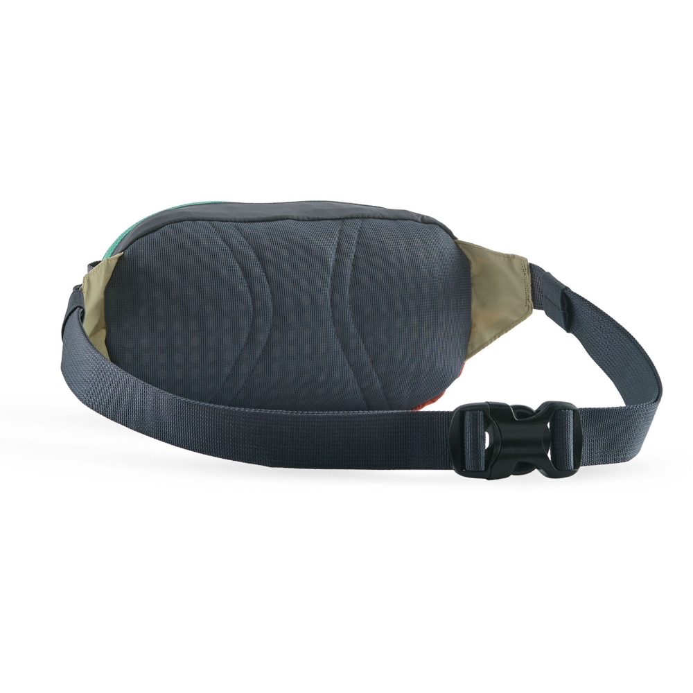 Patagonia Terravia Mini Hip Pack Patchwork: Gumtree Green 49448-PWGT tassen online bestellen bij Kathmandu Outdoor & Travel