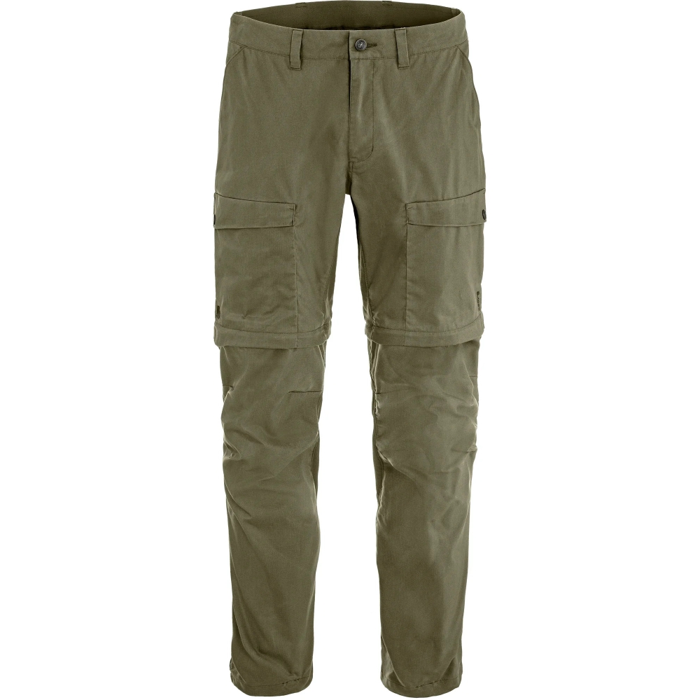 Fjällräven Abisko Hybrid Trail Trs Zip-off Regular Laurel Green F12200222-625 broeken online bestellen bij Kathmandu Outdoor & Travel