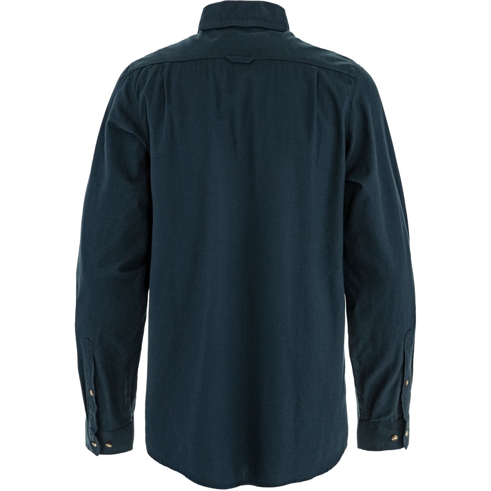 Fjällräven Övik Lite Flannel Shirt Dark Navy F12600311-555 shirts en tops online bestellen bij Kathmandu Outdoor & Travel