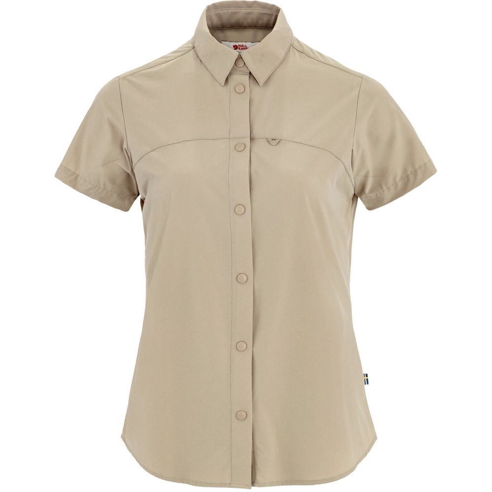 Fjällräven High Coast Lite Shirt SS Women's Fossil F87037-118 shirts en tops online bestellen bij Kathmandu Outdoor & Travel