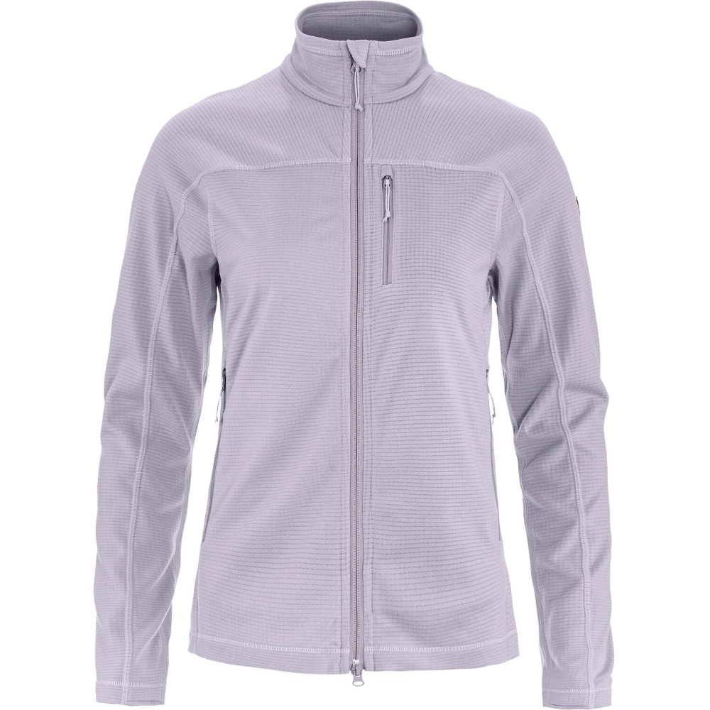 Fjällräven Abisko Lite Fleece Jacket Women's Lavender Mist F87142-452 fleeces en truien online bestellen bij Kathmandu Outdoor & Travel