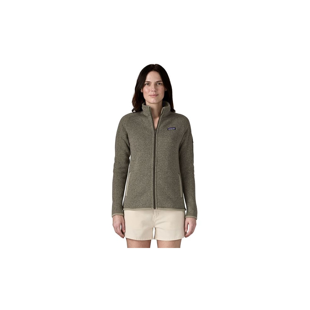 Patagonia Better Sweater Jacket Women's River Rock Green 25543-RVGN fleeces en truien online bestellen bij Kathmandu Outdoor & Travel