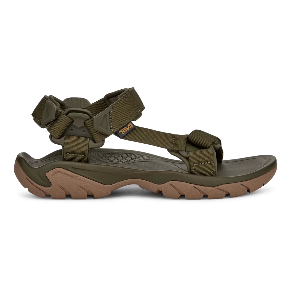 Teva Terra Fi 5 Universal Dark Olive/ Honey Brown 1102456-DVH sandalen online bestellen bij Kathmandu Outdoor & Travel