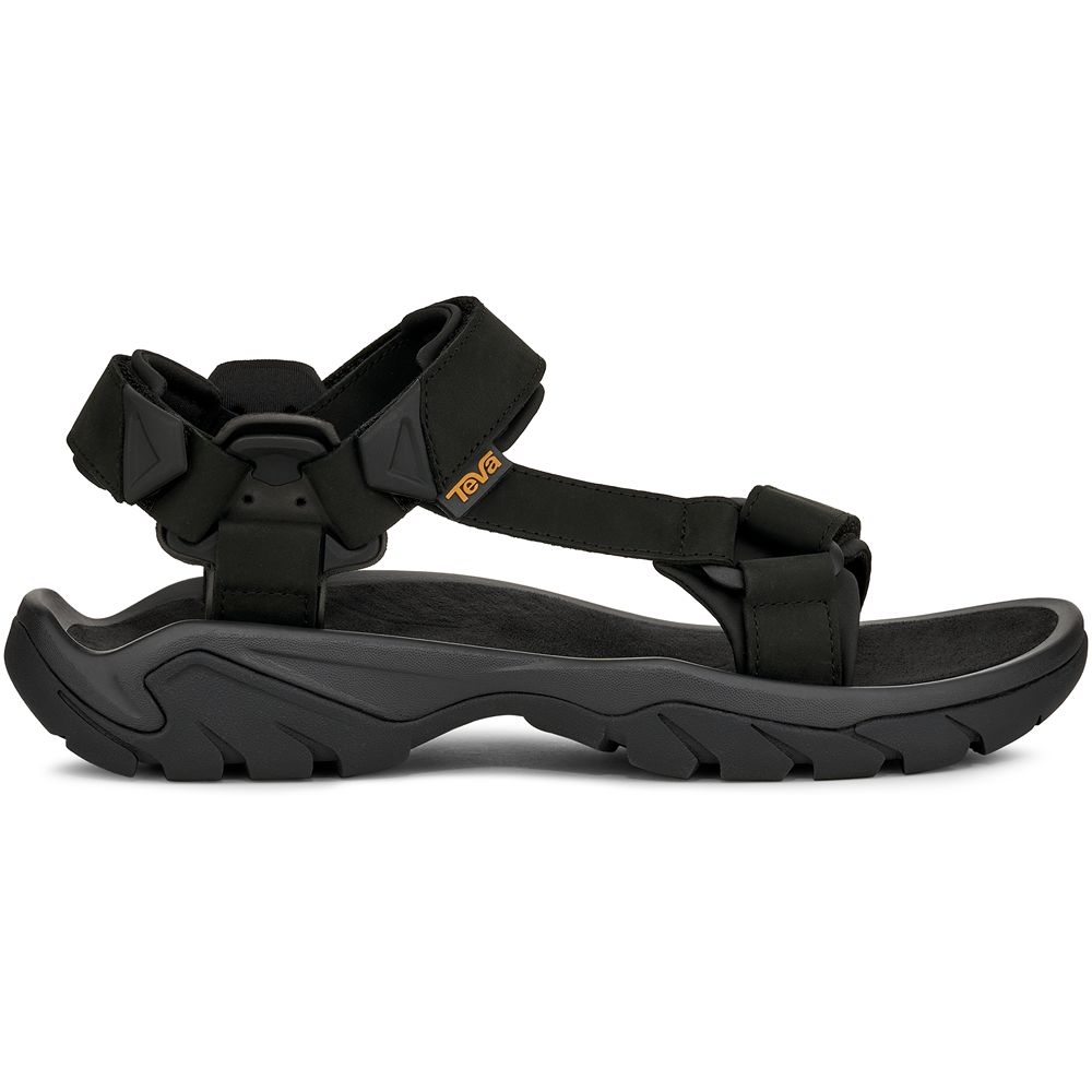 Teva Terra Fi 5 Universal Leather Black/ Phantom 1099442-BKPH sandalen online bestellen bij Kathmandu Outdoor & Travel